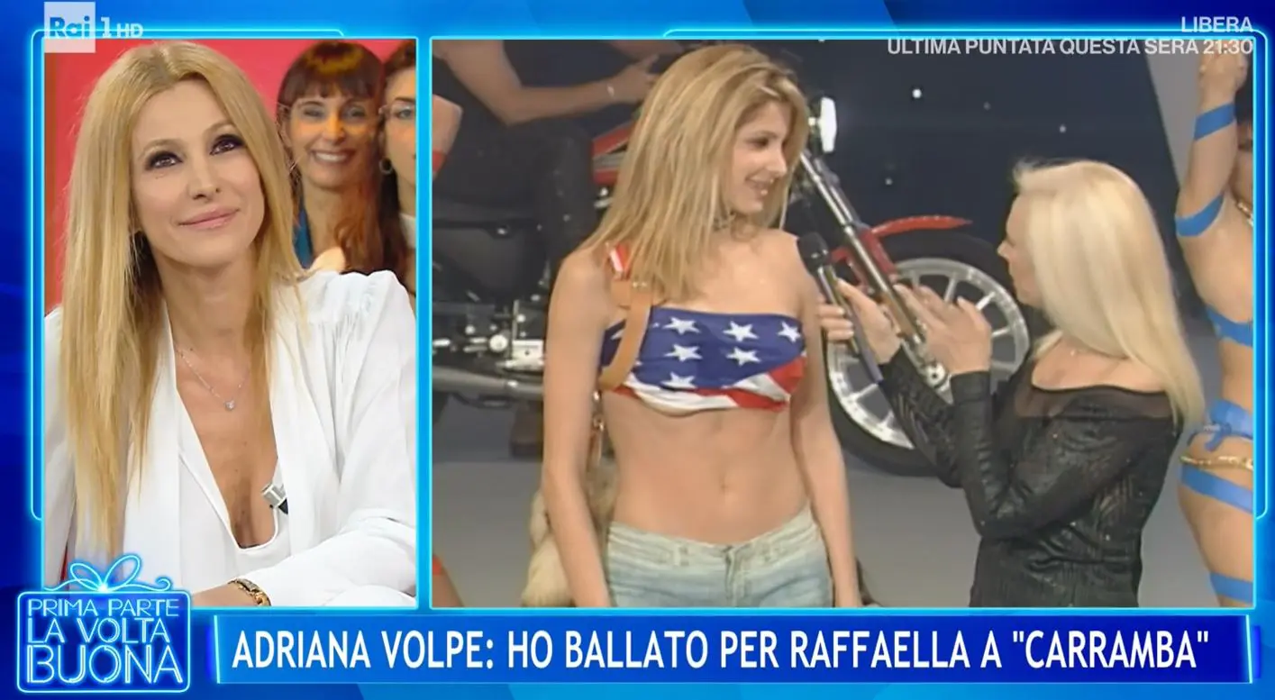 RAI1 CHIAMA ADRIANA VOLPE: LA SHOWGIRL È UNO DEI NUOVI VOLTI DI LINEA VERDE