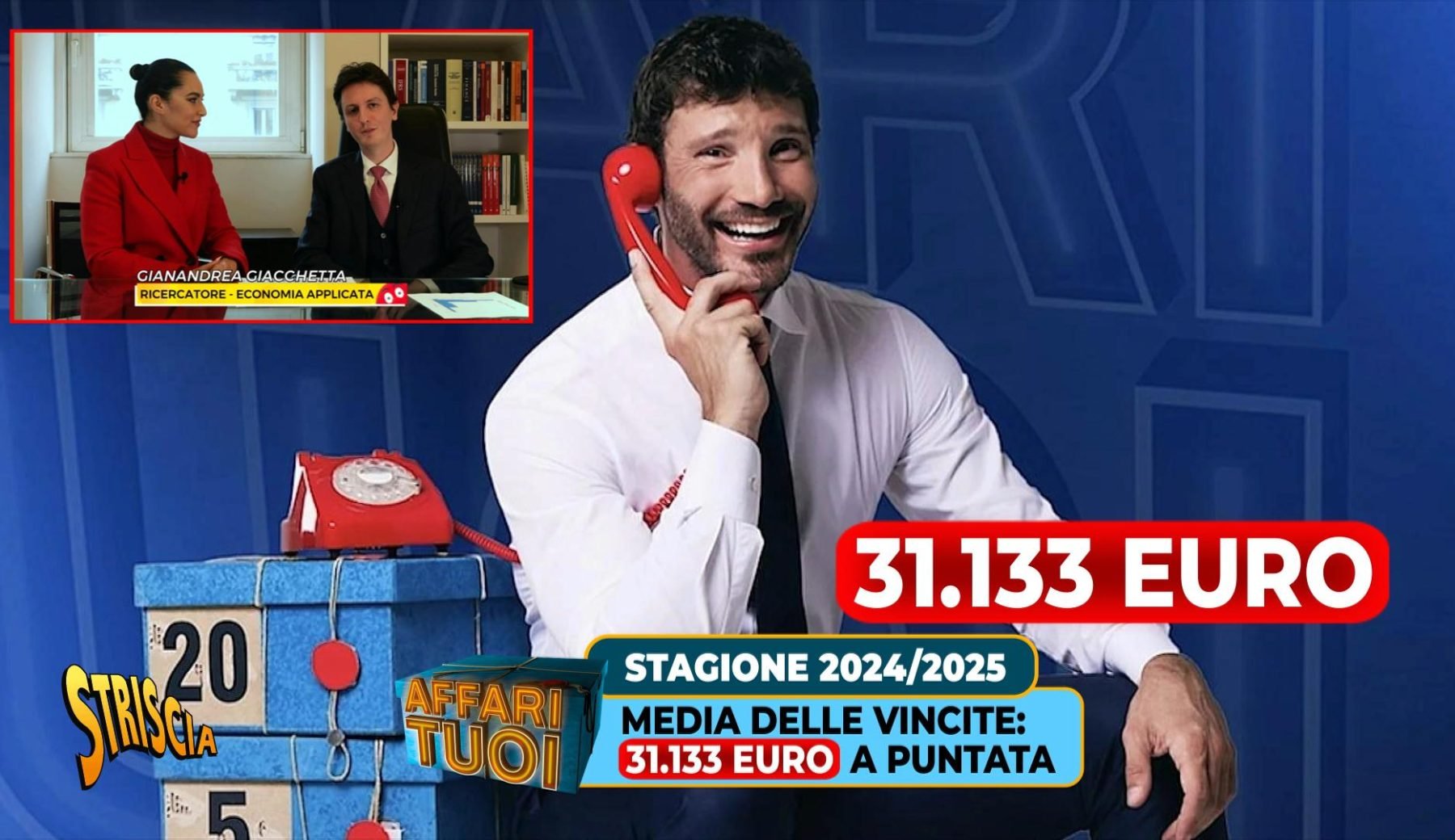 STRISCIA ANCORA CONTRO AFFARI TUOI: “VINCITE NON LEGATE AL CASO, MA AL DOTTORE”